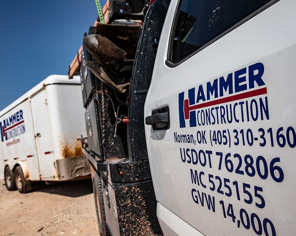 All Hammer Construction Vehicle