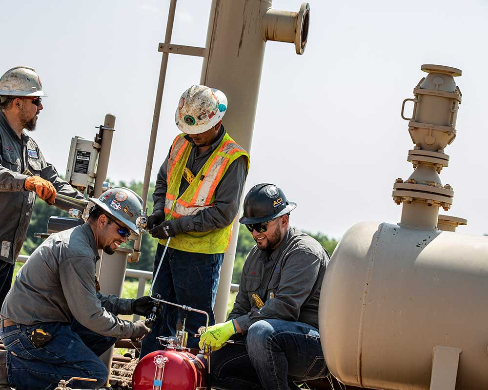 Oil and Gas Repair All Hammer Construction