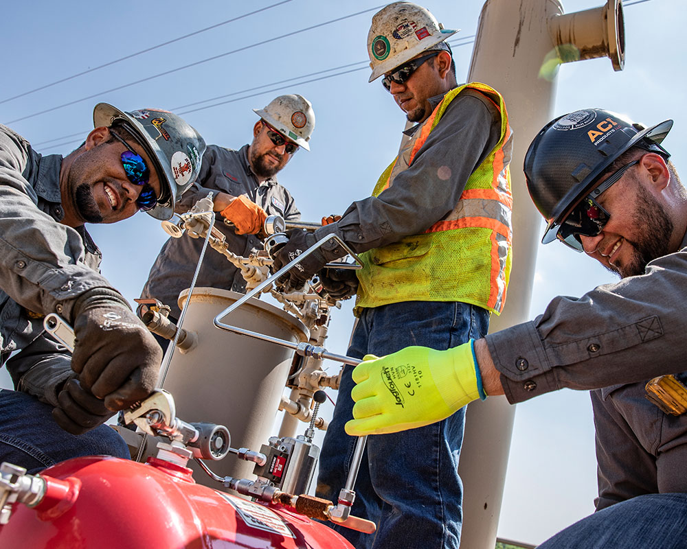 Pipe Repair Compressor Station Maintenance All Hammer Construction